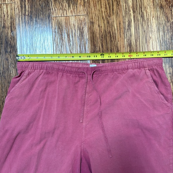 Vintage Jennifer Moore pink cotton cropped clamdigger style casual pants size XL - Picture 12 of 14